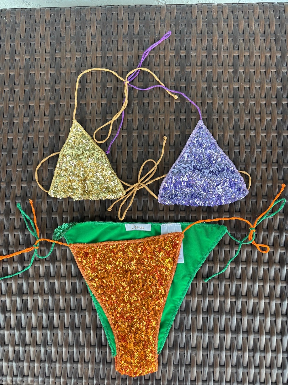 Oseree Paillettes Colore Microkini
